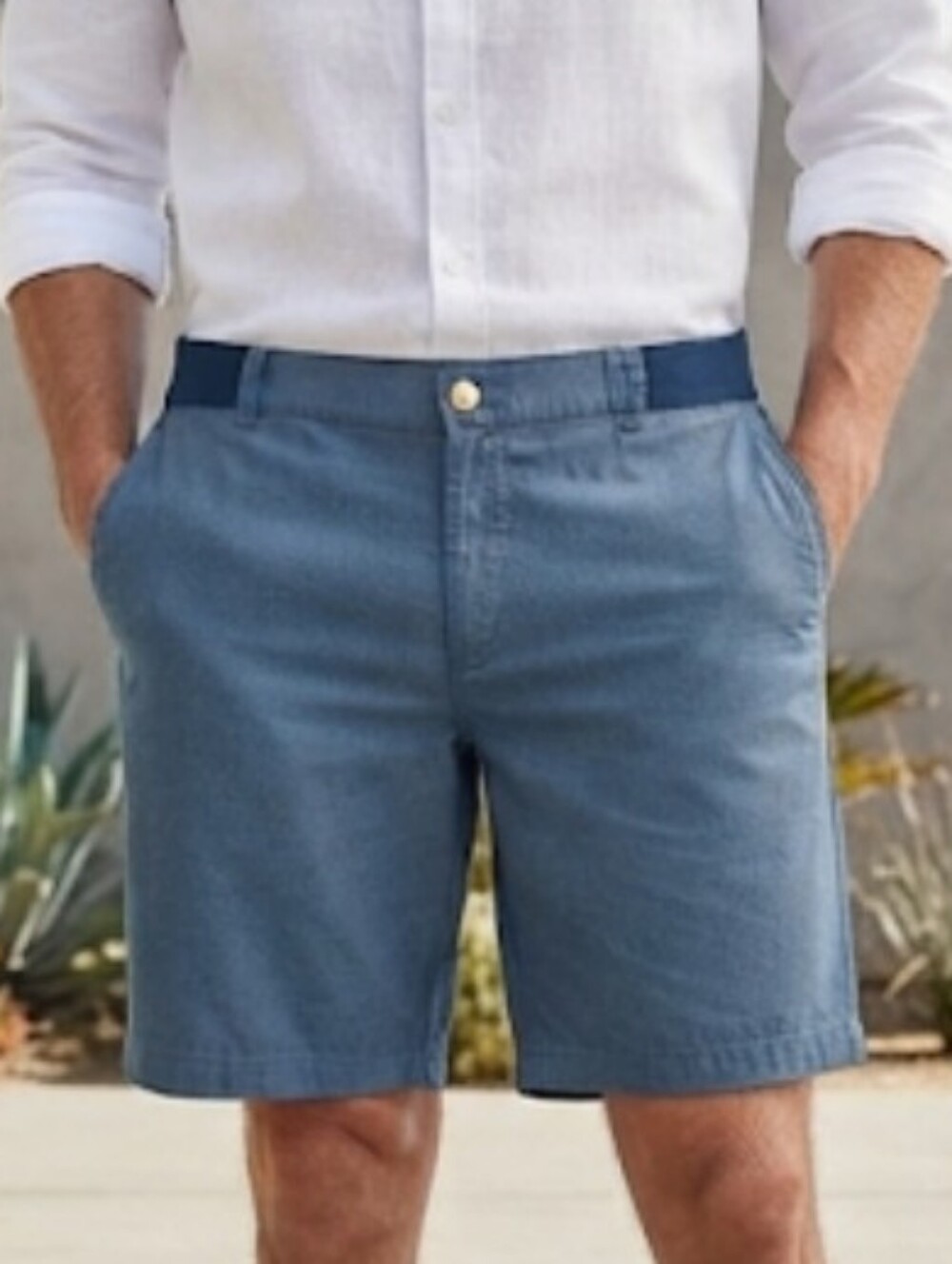 PUMA Men's Blue Stretch Waistband Casual Golf Shorts. Size 38